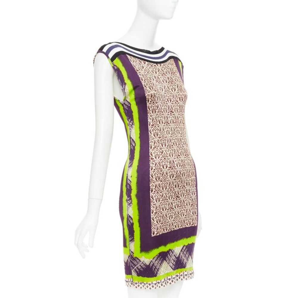 Jean Paul Gaultier Scarf Print Dress